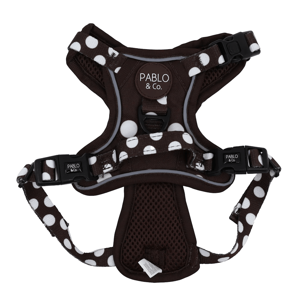 Pablo & Co Polka Dots No Pull Harness - No Pull Harnesses from Pablo & Co at DoggyTopia