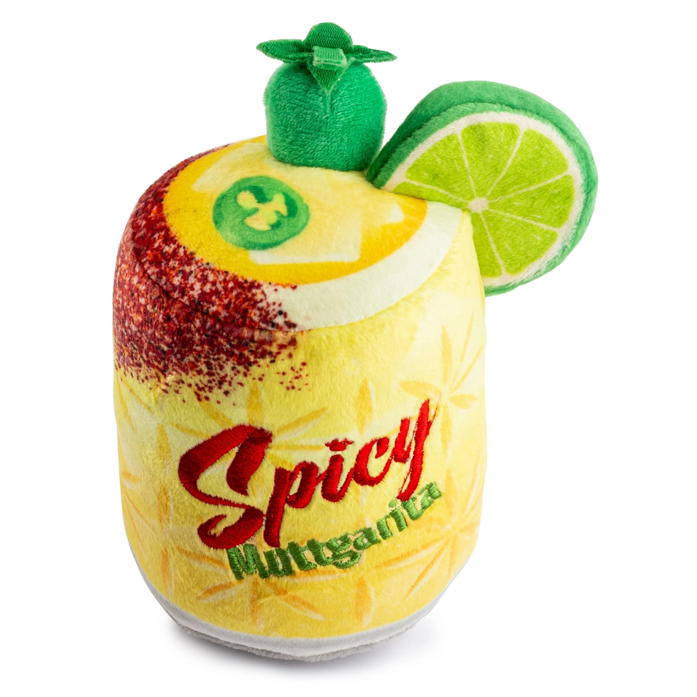 Spicy Muttgarita Drink Dog Toy - Designer Toys from Haute Diggity Dog at DoggyTopia