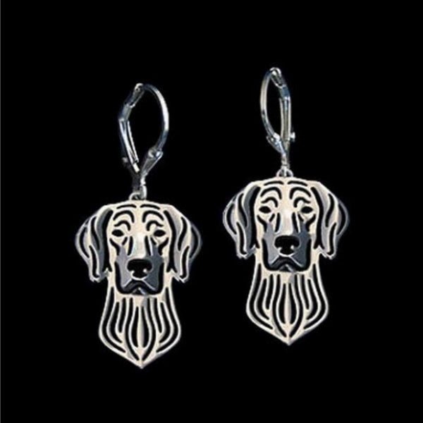 Dog Earrings - Weimaraner - Earrings from . at DoggyTopia