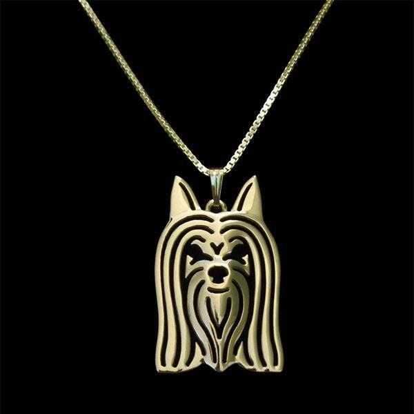 Dog Pendant Necklace - Silky Terrier - Necklaces from . at DoggyTopia