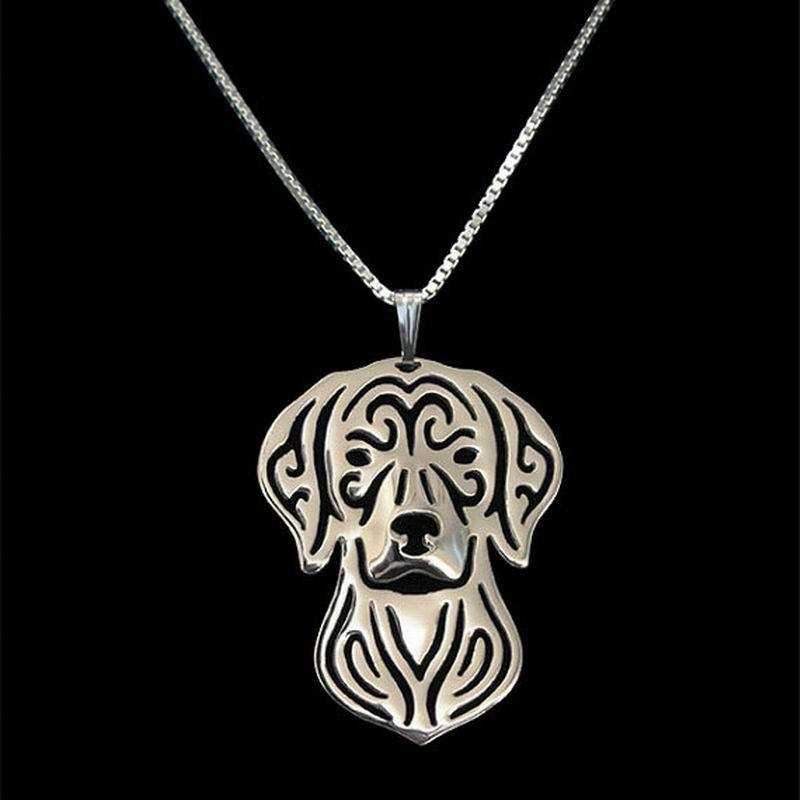 Dog Pendant Necklace - Vizsla - Necklaces from . at DoggyTopia