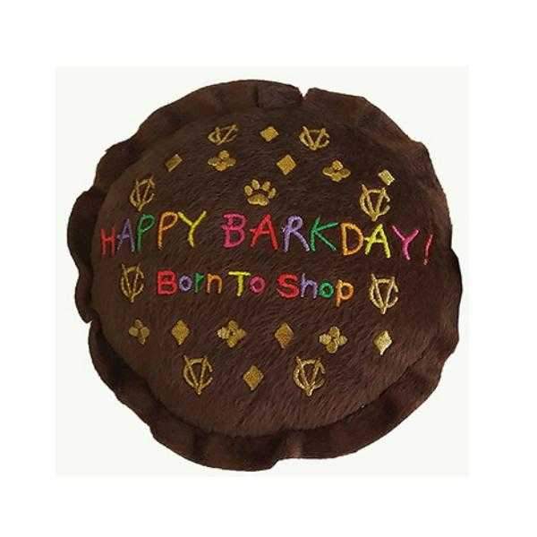 Happy Barkday Cake Dog Toy - Birthday Toys from Dog Diggin Designs at DoggyTopia