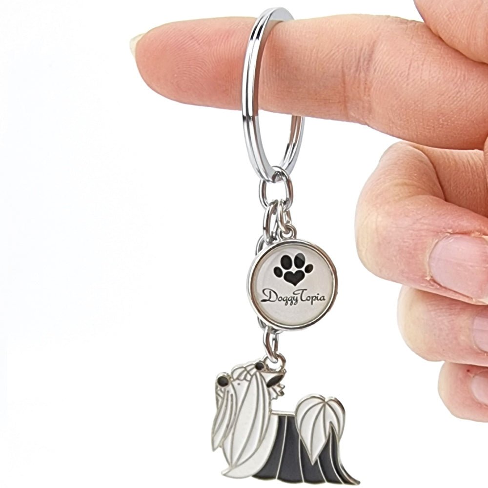 Key Ring Shih Tzu Long Hair - Key Rings from Sale at DoggyTopia