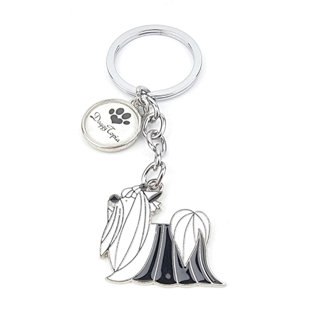 Key Ring Shih Tzu Long Hair - Key Rings from Sale at DoggyTopia