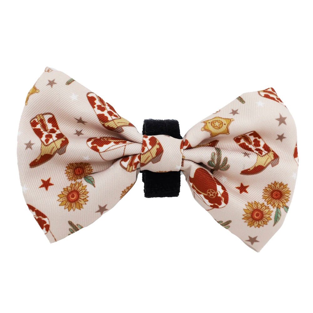 Pablo & Co Howdy Bow Tie - Bow Ties from Pablo & Co at DoggyTopia