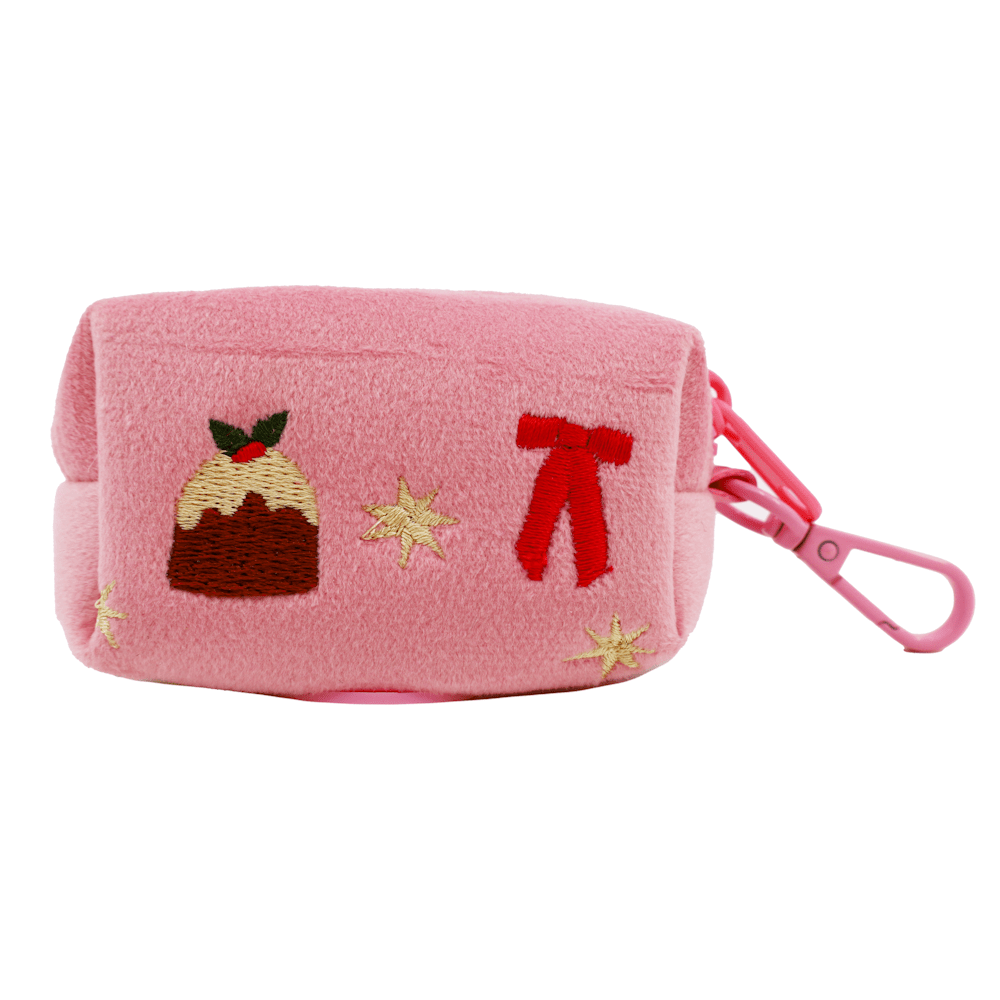 Pablo & Co Merry & Bright Poop Bag Holder - Poop Bag Holders from Sale at DoggyTopia