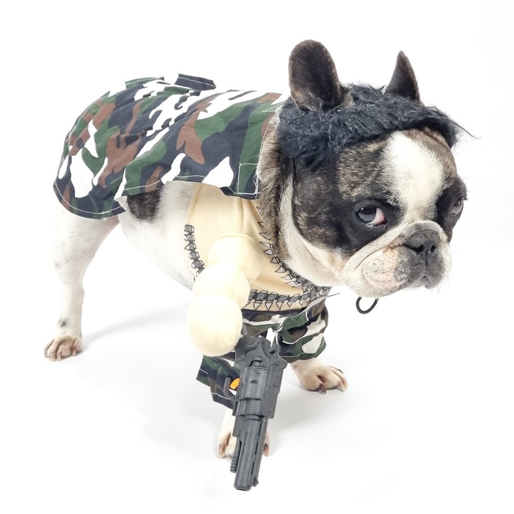 Rambo Dog Costume - Costumes from Sale at DoggyTopia
