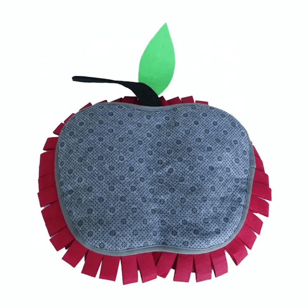 Red Apple Snuffle Mat - Snuffle Mats from . at DoggyTopia