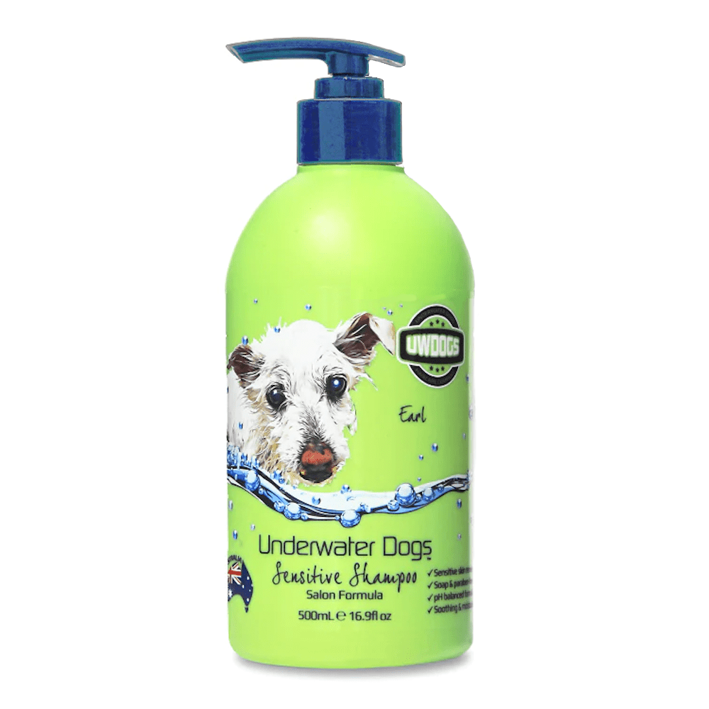 UNDERWATER DOGS Sensitive Shampoo 500mL - Shampoo's from Underwater Dogs at DoggyTopia