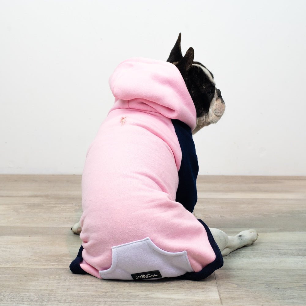 Active Zip Hoodie - Pink - Hoodies from Sale at DoggyTopia