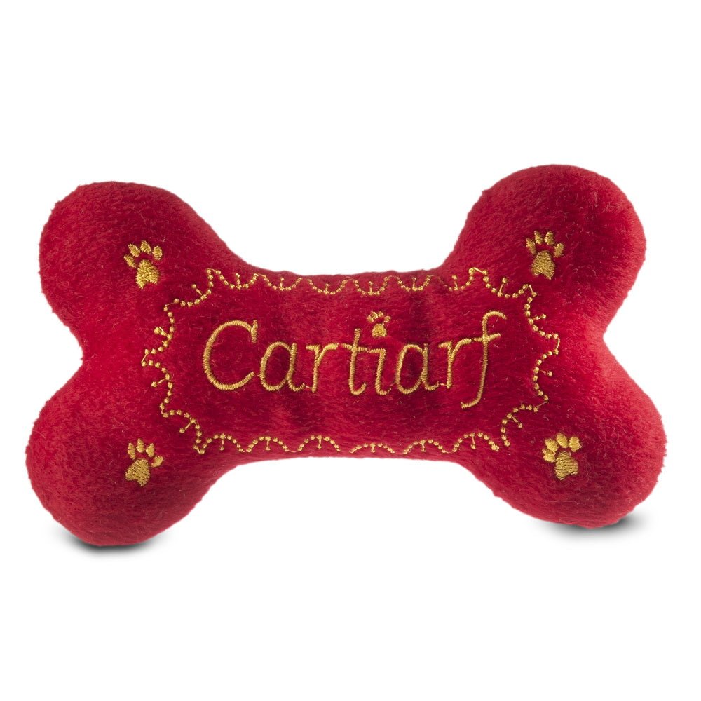 Cartiarf Bone Dog Toy - Designer Toys from Dog Diggin Designs at DoggyTopia