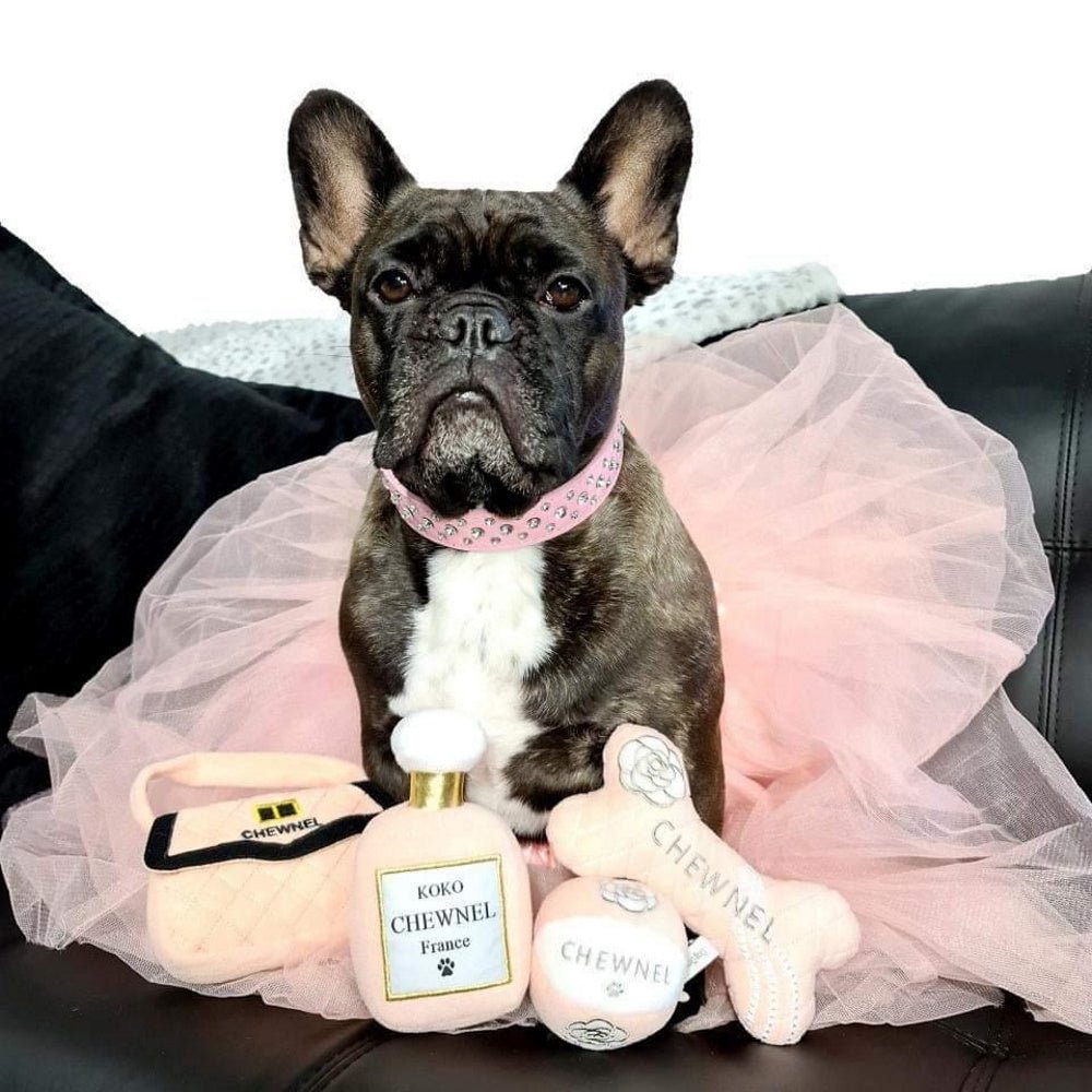Chewnel Blush Ball Dog Toy - Designer Toys from Dog Diggin Designs at DoggyTopia