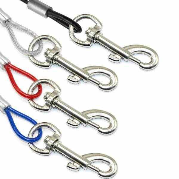Heavy Duty Tie Out Cable 3 Meters - Tie Out Cables from . at DoggyTopia