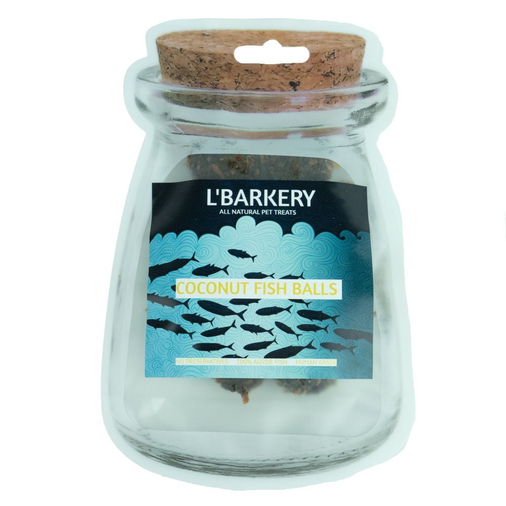 L'Barkery Coconut Fish Balls - Treats from L'Barkery at DoggyTopia
