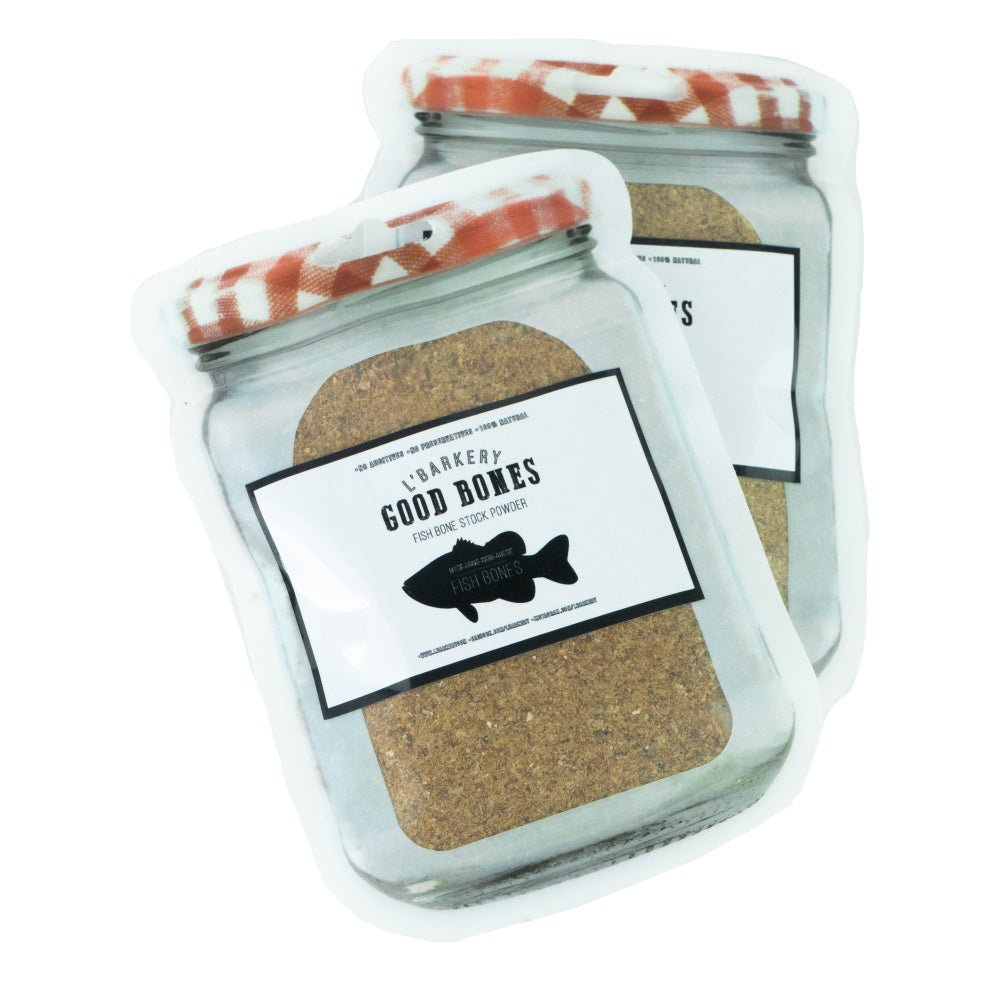 L'Barkery Good Bones Broth Fish Bone Powdered - Meal Topper from L'Barkery at DoggyTopia