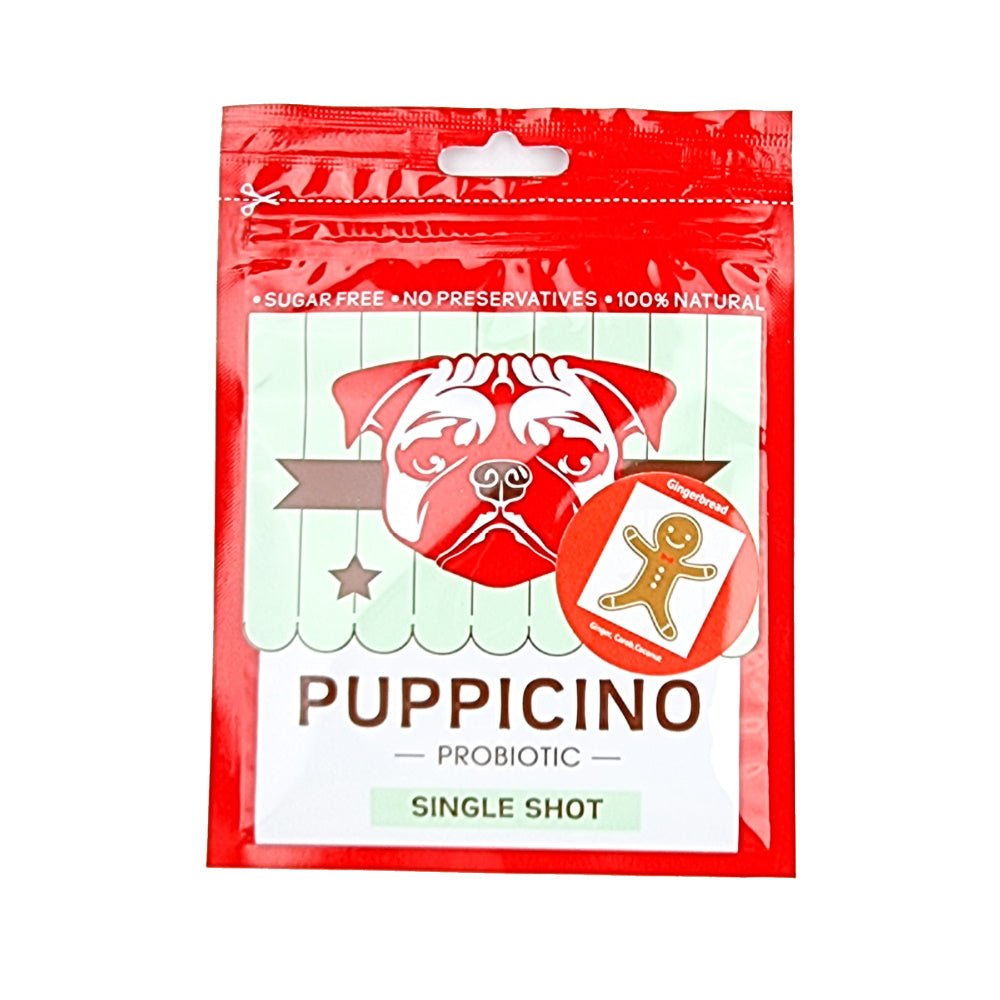L'Barkery Puppicino Gingerbread Shot - Beverages from L'Barkery at DoggyTopia
