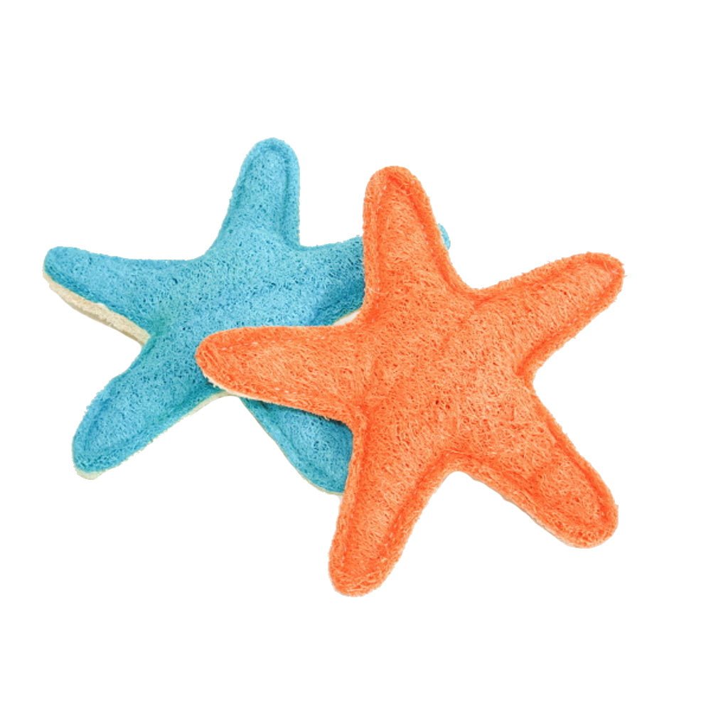 Loofah Starfish Dental Toy - Dental Toys from Sale at DoggyTopia