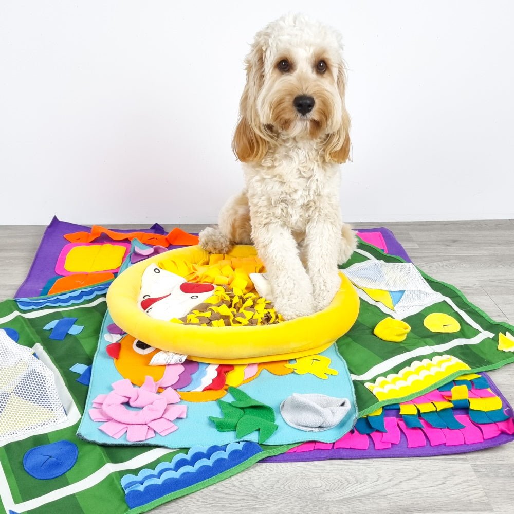 Pizza Snuffle Mat - Snuffle Mats from . at DoggyTopia
